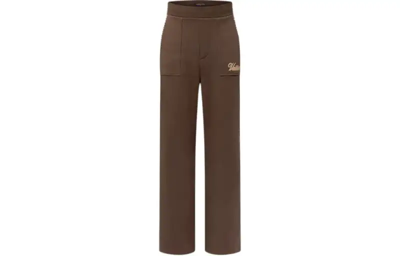 LOUIS VUITTON x Tyler Collaboration SS24 Casual Pants Men's Brown