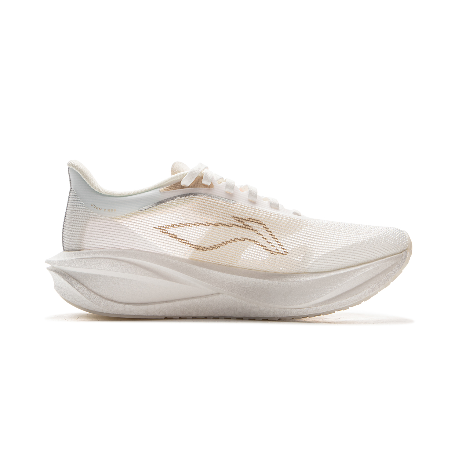 Li Ning Feidian 5 Challenger Textile Low top Running Shoes Women’s Ecru