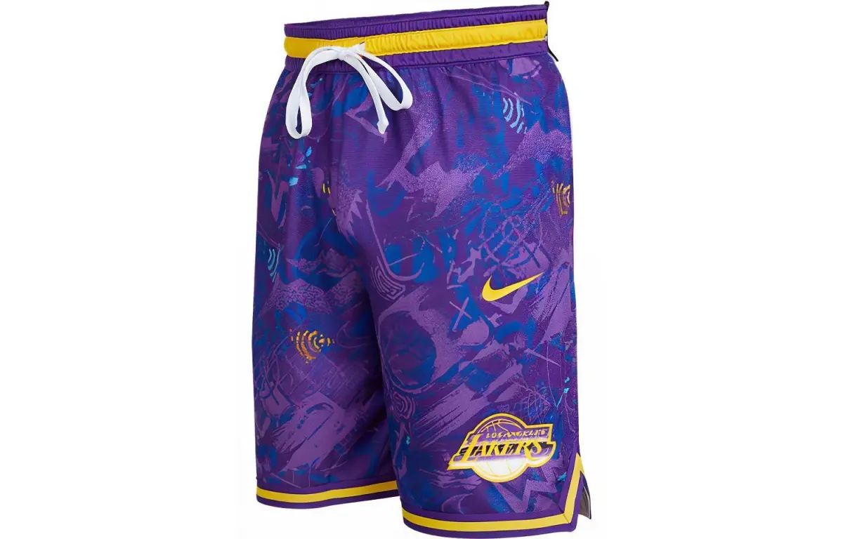 Nike Casual Shorts Men's Purple Moderate