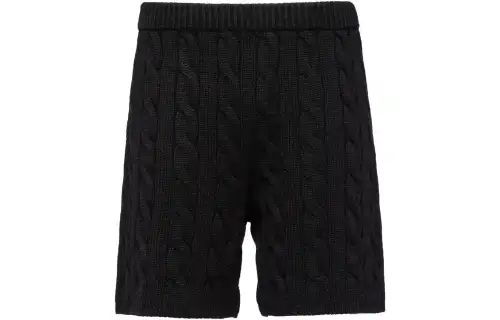 PRADA Casual Shorts Men's Black Moderate