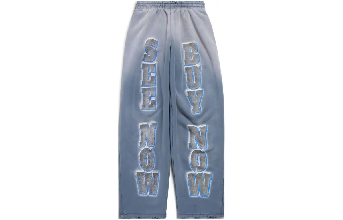 Balenciaga Vintage Effect Sweatpants