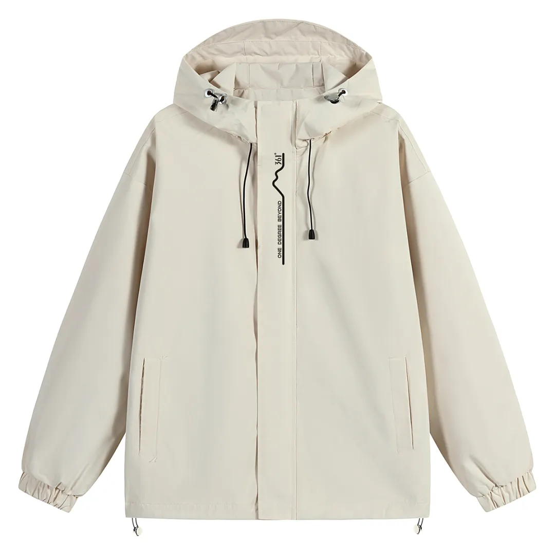 361° Trench Coat Unisex Wool White