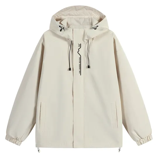 361° Trench Coat Unisex Wool White