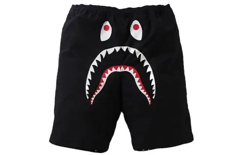 Bape Space Camo Shark Reversible Shorts