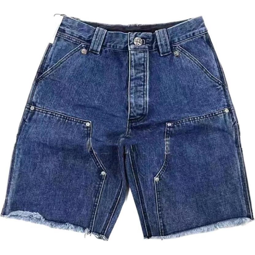 Chrome Hearts SS22 Denim Shorts Men's Blue