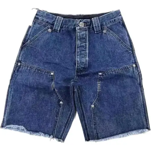 Chrome Hearts SS22 Denim Shorts Men's Blue