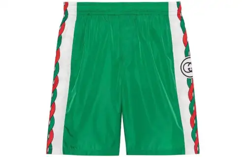 GUCCI SS22 Casual Shorts Men's Green