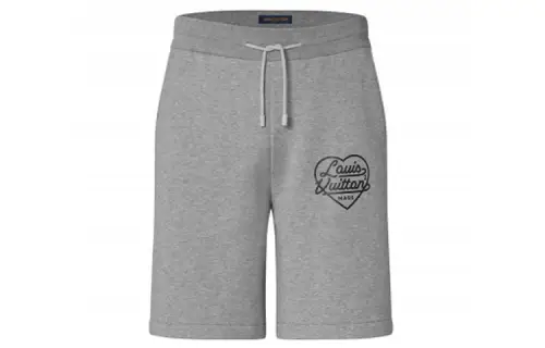 LOUIS VUITTON X Nigo Printed Heart Short
