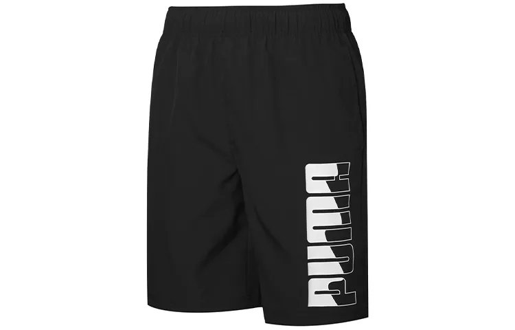 PUMA Casual Shorts Men's Black Moderate