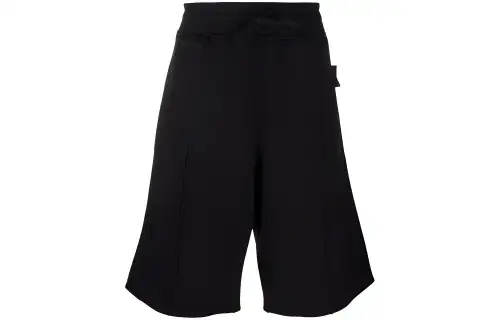 STONE ISLAND Logo-patch Knee-length Bermuda Shorts
