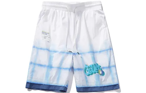Guuka Casual Shorts Unisex White Moderate