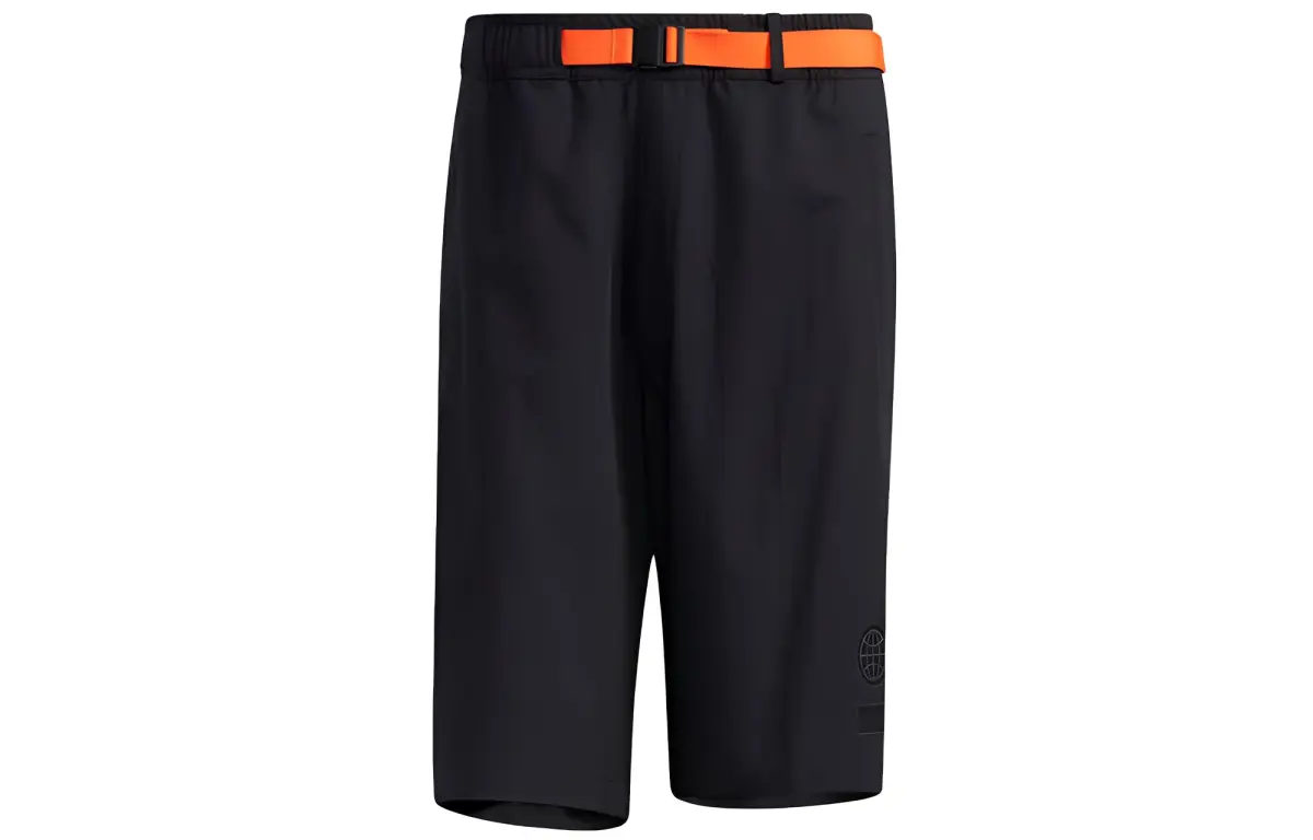 Adidas Casual Shorts Men's Black Moderate