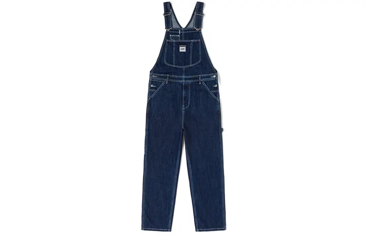 Lee Dark blue overall for men and women, loose fit