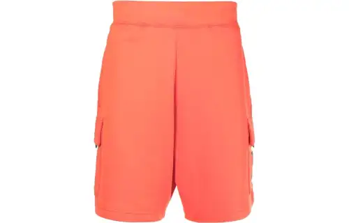 A BATHING APE Bape Cargo Shorts Men's Orange Thin