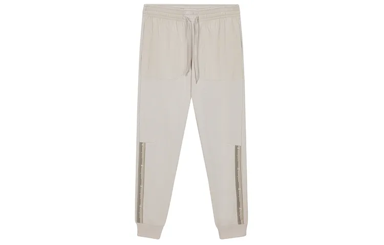 Champion FW24 C Tech Letter Print, Casual, Comfortable, Versatile, Minimalist, Basic Style, Cuffed, Fleece Lined