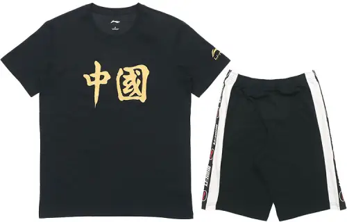 Li Ning Casual Sportswear Men's Crew Neck Moderate