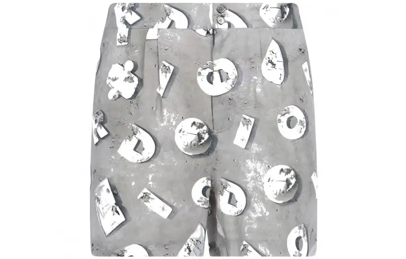 DIOR Arsham Lunar Relic Shorts