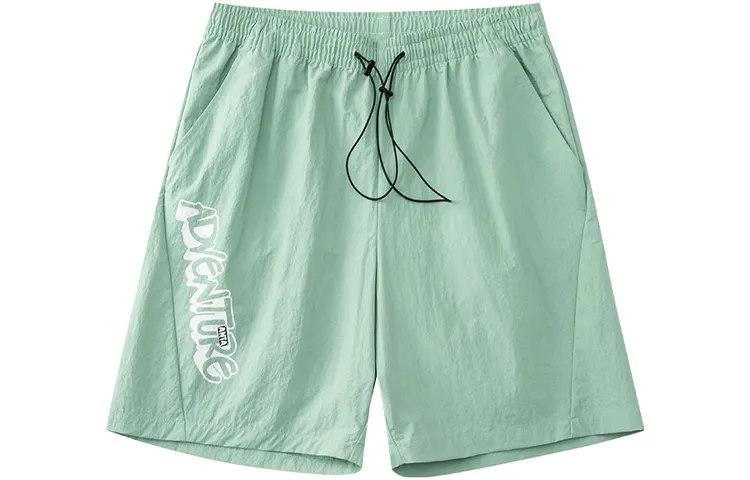 ANTA Life Collection Casual Shorts Men's Green Moderate