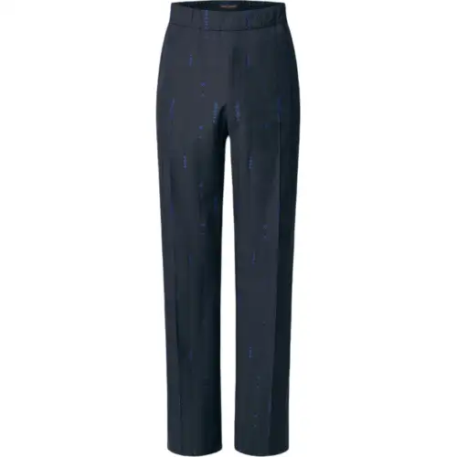 LOUIS VUITTON Tailored Wool Drawstring Pants