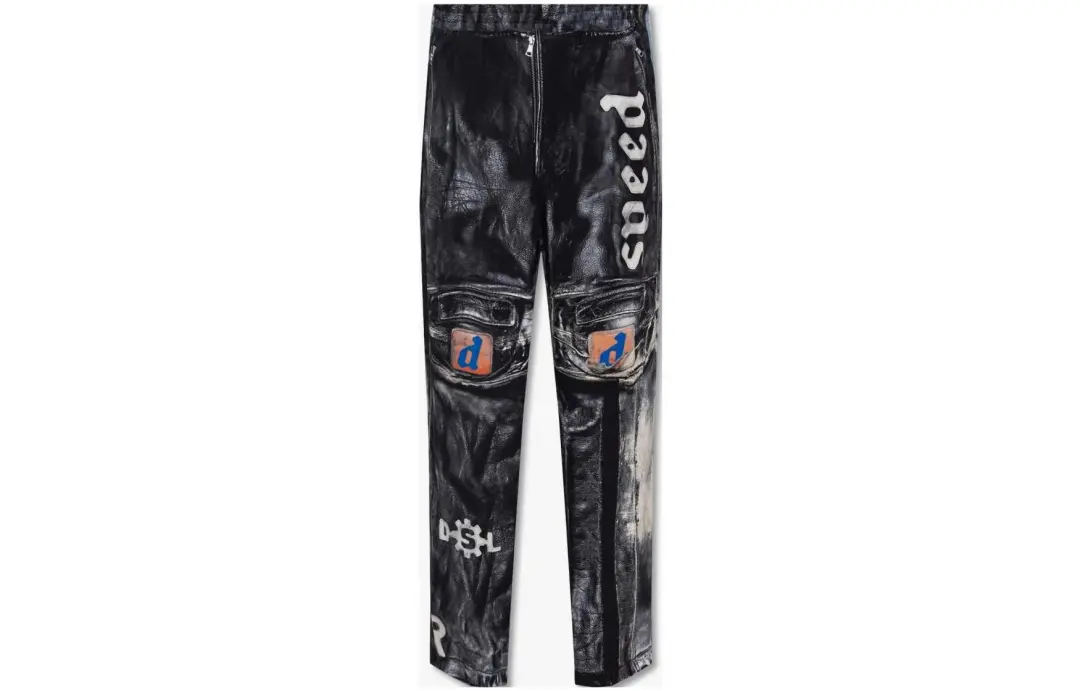 DIESEL Casual Pants Men's Black