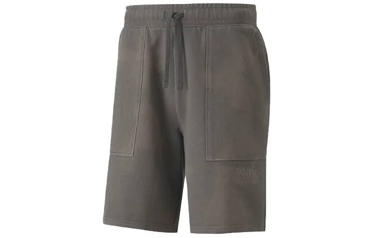 PUMA Casual Shorts Men's Slate Gray Moderate