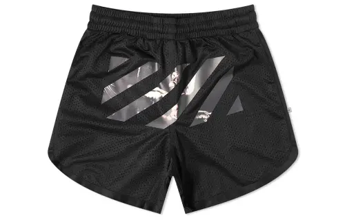 OFF WHITE Caravaggio Arrows Mesh Shorts