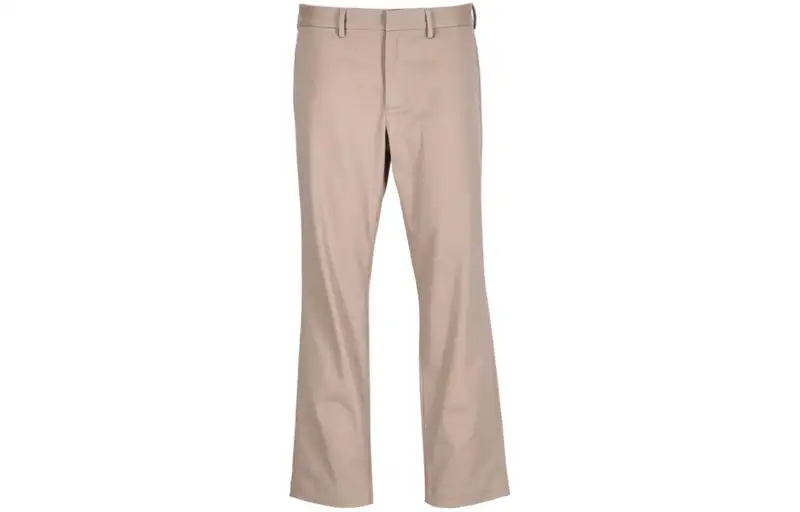 SAINT LAURENT Button Detailed Straight Leg Pants