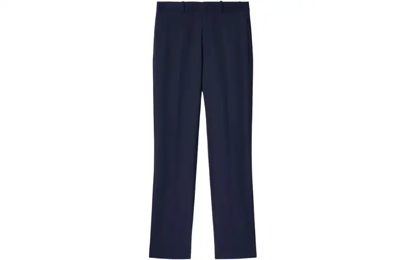 OFF-WHITE mid-rise tailored trousers