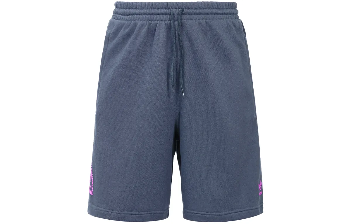 Adidas Originals X Kevin Lyons Casual Shorts Men's Navy Blue Moderate