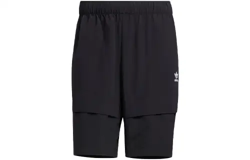 Adidas Originals Casual Shorts Men's Black Moderate