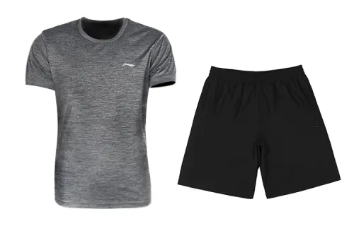 Li Ning Casual Sportswear Unisex Black+Gray