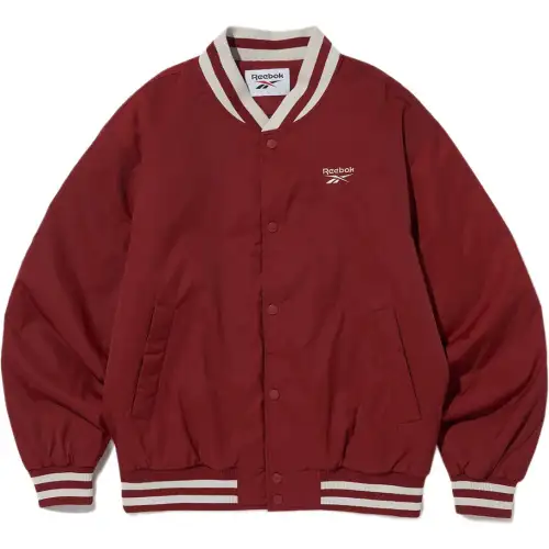 Reebok Puffer Jacket Unisex Red