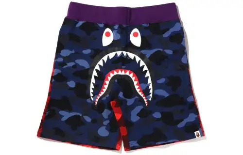 Bape Crazy Camo Shark Sweat Shorts