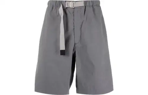 KENZO Logo print Belted Shorts