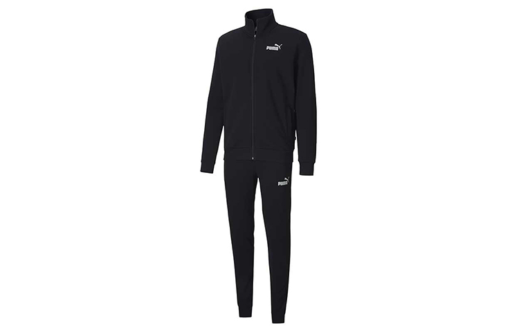 PUMA Casual Sportswear Men’s Black Stand Collar Thickened