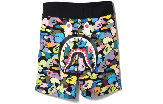 A BATHING APE Shark Series Casual Shorts Unisex Moderate
