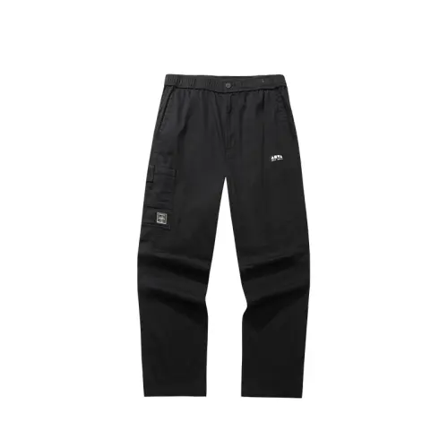 Anta Life Collection Casual Pants Unisex Basic Black