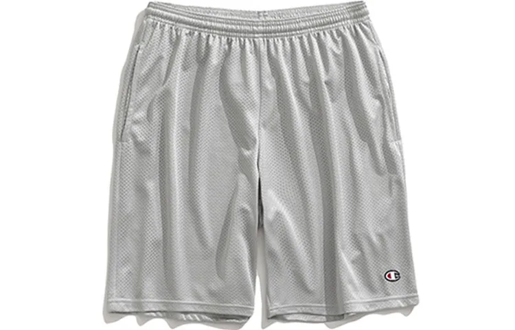 Champion Casual Shorts US Version Unisex Silver Gray