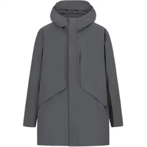 Anta Champion All Weather Collection Puffer Jacket Men's Wind Speed Gray