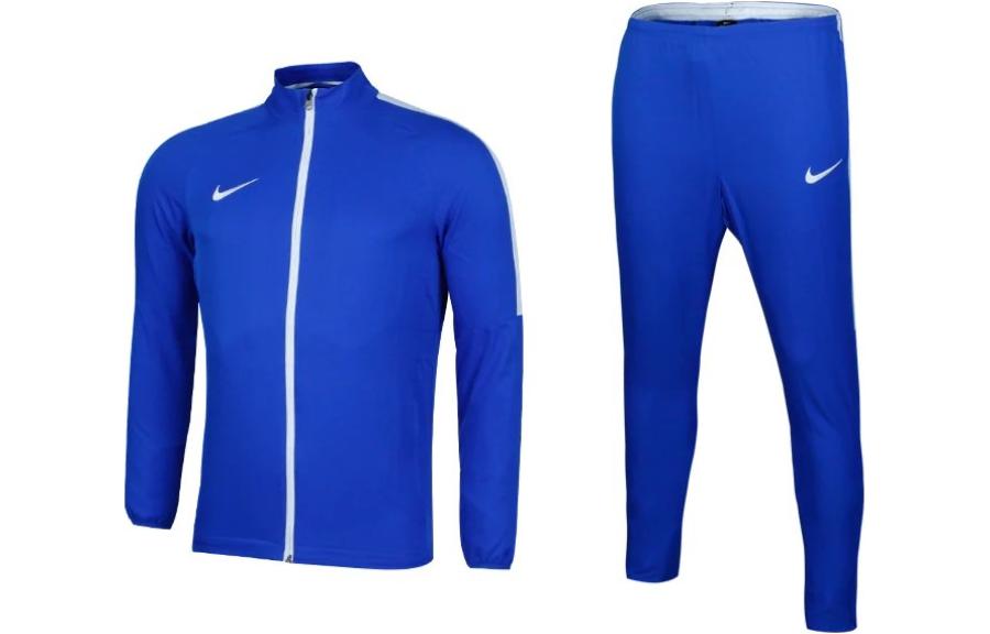 Nike Casual Sportswear Men’s Blue Stand Collar Thin