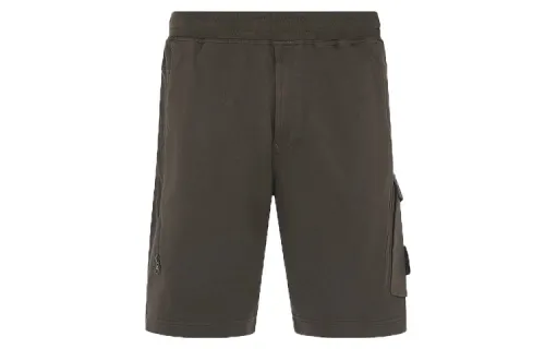 STONE ISLAND Cargo Shorts Men's Army Green Moderate