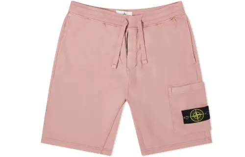STONE ISLAND Casual Shorts Men's Pink