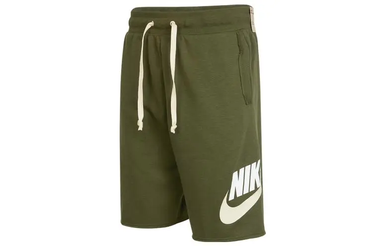 Nike Casual Shorts Men's Green Moderate