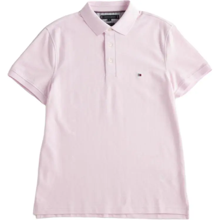 Tommy Hilfiger Polo Shirt Men's Light Pink