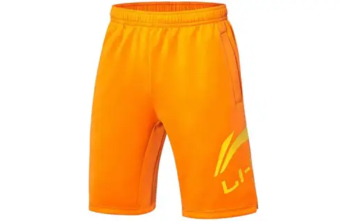 Li Ning Table Tennis Collection Casual Shorts Men's Flame Orange