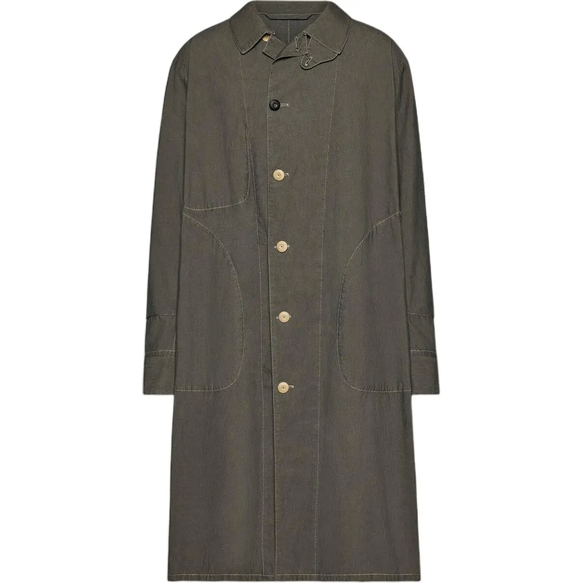 Maison Margiela Four Stitches Straight Hem Coat