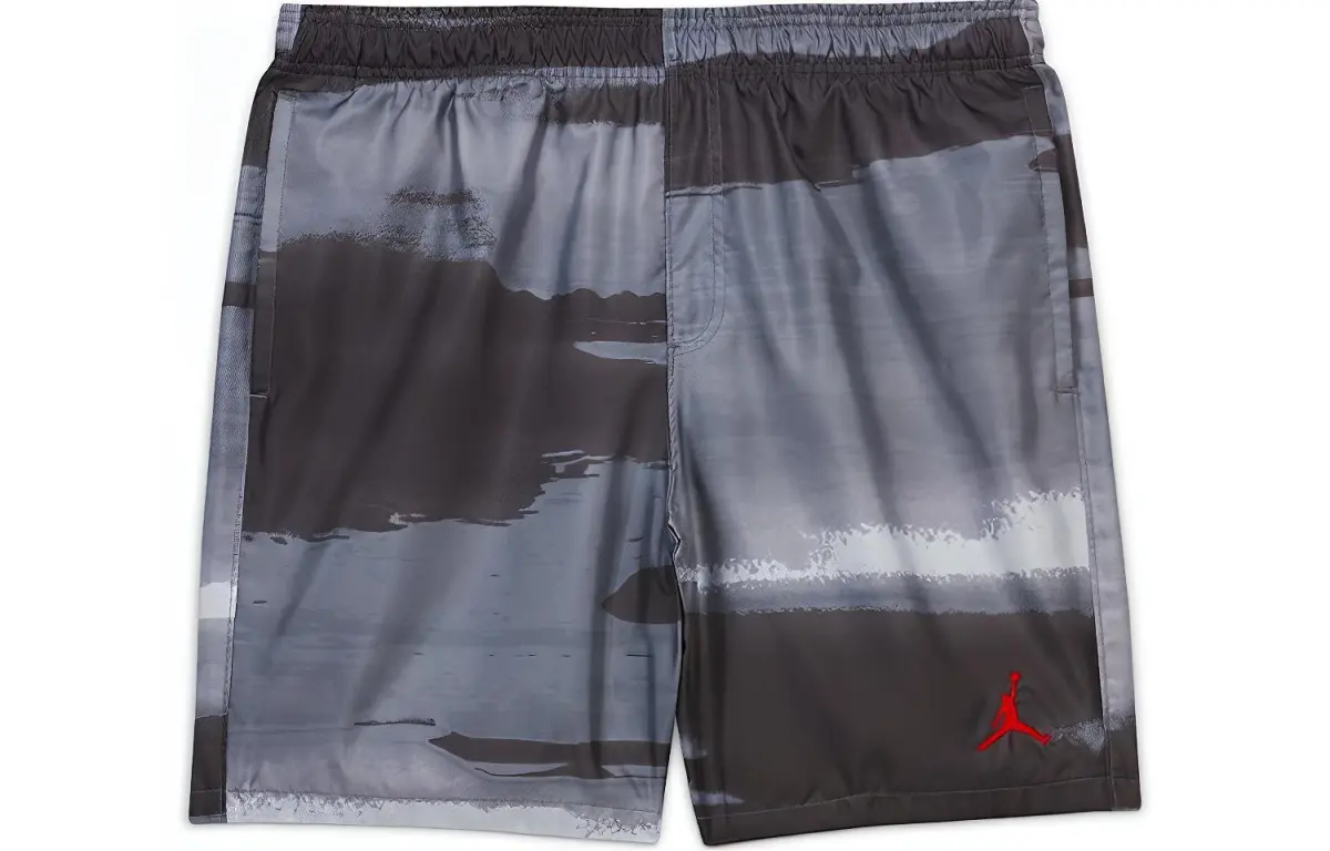 Jordan Casual Shorts Men's Gray Moderate Straight Fit Pants