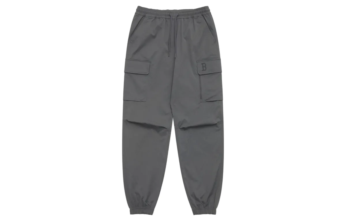 MLB Boston Red Sox Basic Collection SS25 Casual Pants Unisex Dark Charcoal Gray
