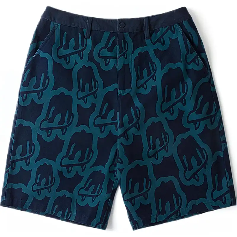 Vans x YAZHOUYISHUJIA Casual Shorts Men's Dark Blue