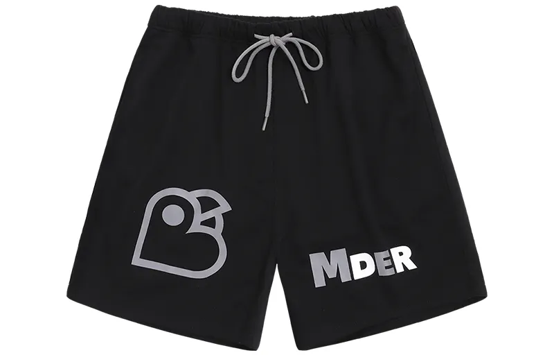 MIND ERROR Fitted Shorts Unisex Couple's
